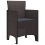 Silla de jardín Juego de 4 Marrón Polipropileno Estándar von , Gartenstühle - Ref: Foro24-847476, Preis: 153,33 €, Rabatt: %
