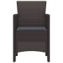 Silla de jardín Juego de 4 Marrón Polipropileno Estándar von , Gartenstühle - Ref: Foro24-847476, Preis: 153,33 €, Rabatt: %