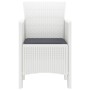 Silla de Jardín Juego de 4 Blanco, Antracita Plástico, Poliéster von , Gartenstühle - Ref: Foro24-847481, Preis: 142,10 €, Ra...