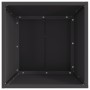 Fogón Cuadrado Negro 40x40x30 cm Acero von , Kamine - Ref: Foro24-858908, Preis: 50,47 €, Rabatt: %