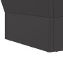 Fogón Cuadrado Negro 40x40x30 cm Acero von , Kamine - Ref: Foro24-858908, Preis: 50,47 €, Rabatt: %