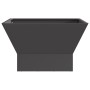 Fogón Cuadrado Negro 60x60x35 cm Acero von , Kamine - Ref: Foro24-858910, Preis: 70,17 €, Rabatt: %
