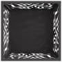 Hoguera Cuadrada Negra 40x40x40 cm Acero de , Chimeneas - Ref: Foro24-858912, Precio: 62,47 €, Descuento: %