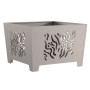 Fuego Hoguera Cuadrada 60x60x40 cm Acero Resistente a la Intemperie de , Chimeneas - Ref: Foro24-858915, Precio: 68,81 €, Des...