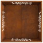 Fuego Hoguera Cuadrada 60x60x40 cm Acero Resistente a la Intemperie de , Chimeneas - Ref: Foro24-858915, Precio: 68,81 €, Des...