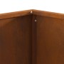 Fuego Hoguera Cuadrada 60x60x40 cm Acero Resistente a la Intemperie de , Chimeneas - Ref: Foro24-858915, Precio: 68,81 €, Des...