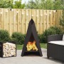 Hoguera Pyramid 58x36x100 cm Acero Resistente a la Intemperie de , Chimeneas - Ref: Foro24-858916, Precio: 91,15 €, Descuento: %