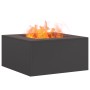 Fogón Cuadrado Negro 60x60x30 cm Acero by , Chimneys - Ref: Foro24-858918, Price: 100,25 €, Discount: %
