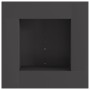 Fogón Cuadrado Negro 60x60x30 cm Acero by , Chimneys - Ref: Foro24-858918, Price: 100,25 €, Discount: %