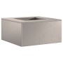 Fogata Cuadrada 60x60x30 cm Acero Corrosion de , Chimeneas - Ref: Foro24-858919, Precio: 88,66 €, Descuento: %