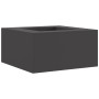 Hoguera cuadrada negra 80x80x40 cm de acero de , Chimeneas - Ref: Foro24-858920, Precio: 153,85 €, Descuento: %
