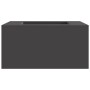 Hoguera cuadrada negra 80x80x40 cm de acero de , Chimeneas - Ref: Foro24-858920, Precio: 153,85 €, Descuento: %