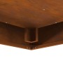 Hoguera Cuadrada 80x80x40 cm de Acero Envejecido de , Chimeneas - Ref: Foro24-858921, Precio: 130,29 €, Descuento: %
