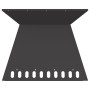 Fogata Negra 60x60x50 cm Acero de , Chimeneas - Ref: Foro24-858924, Precio: 113,87 €, Descuento: %