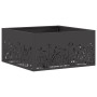Hoguera Cuadrada Negra 60x60x30 cm de Acero de , Chimeneas - Ref: Foro24-858926, Precio: 94,62 €, Descuento: %