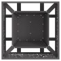 Hoguera Cuadrada Negra 60x60x30 cm de Acero de , Chimeneas - Ref: Foro24-858926, Precio: 94,62 €, Descuento: %