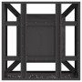 Hoguera Cuadrada Negra 60x60x30 cm de Acero de , Chimeneas - Ref: Foro24-858926, Precio: 94,62 €, Descuento: %