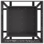 Chimenea de Jardín Cuadrada Negra 80x80x30 cm de Acero by , Chimneys - Ref: Foro24-858928, Price: 113,06 €, Discount: %