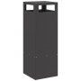 Hoguera cuadrada Negra 35x35x100 cm Acero de , Chimeneas - Ref: Foro24-858930, Precio: 111,90 €, Descuento: %