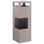 Fogón Cuadrado 35x35x100 cm de Acero Resistente a la Intemperie by , Chimneys - Ref: Foro24-858931, Price: 98,97 €, Discount: %
