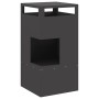 Hoguera Negra 50x50x100 cm de Acero de , Chimeneas - Ref: Foro24-858932, Precio: 152,50 €, Descuento: %
