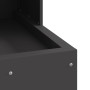 Hoguera Negra 50x50x100 cm de Acero de , Chimeneas - Ref: Foro24-858932, Precio: 152,50 €, Descuento: %