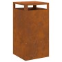 Hoguera 50x50x100 cm Acero Resistente a la Intemperie de , Chimeneas - Ref: Foro24-858933, Precio: 122,75 €, Descuento: %