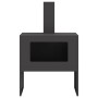 Hoguera con Chimenea Negra 60x40x96 cm Acero de , Chimeneas - Ref: Foro24-858934, Precio: 107,46 €, Descuento: %