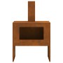 Hoguera con Chimenea 60x40x96 cm Acero envejido de , Chimeneas - Ref: Foro24-858935, Precio: 93,18 €, Descuento: %