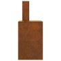 Hoguera con Chimenea 60x40x96 cm Acero envejido de , Chimeneas - Ref: Foro24-858935, Precio: 93,18 €, Descuento: %