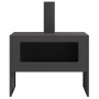 Hogar de Fuego con Chimenea Negro 80x50x96 cm Acero de , Chimeneas - Ref: Foro24-858936, Precio: 141,07 €, Descuento: %