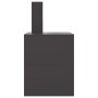 Hogar de Fuego con Chimenea Negro 80x50x96 cm Acero de , Chimeneas - Ref: Foro24-858936, Precio: 141,07 €, Descuento: %