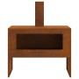 Hoguera con Chimenea 80x50x96 cm Acero Envejecido de , Chimeneas - Ref: Foro24-858937, Precio: 122,33 €, Descuento: %