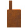Hoguera con Chimenea 80x50x96 cm Acero Envejecido de , Chimeneas - Ref: Foro24-858937, Precio: 122,33 €, Descuento: %
