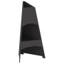 Hoguera Pirámide Negra 50x45x95 cm Acero von , Kamine - Ref: Foro24-858940, Preis: 89,44 €, Rabatt: %