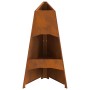Hoguera Pyramid 50x45x95 cm de Acero envejecido de , Chimeneas - Ref: Foro24-858941, Precio: 80,91 €, Descuento: %
