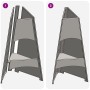 Hoguera Pyramid 50x45x95 cm de Acero envejecido de , Chimeneas - Ref: Foro24-858941, Precio: 80,91 €, Descuento: %