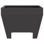 Hoguera Cuadrada Negra 50x50x30 cm de Acero de , Chimeneas - Ref: Foro24-858942, Precio: 72,84 €, Descuento: %