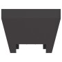 Hoguera Cuadrada Negra 50x50x30 cm de Acero de , Chimeneas - Ref: Foro24-858942, Precio: 72,84 €, Descuento: %