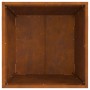 Fogata Cuadrada 50x50x30 cm de Acero Resistente al Clima de , Chimeneas - Ref: Foro24-858943, Precio: 63,11 €, Descuento: %