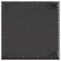 Hoguera Cuadrada Negra 80x80x43 cm de Acero de , Chimeneas - Ref: Foro24-858944, Precio: 110,63 €, Descuento: %