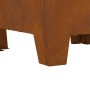 Fogata Cuadrada 50x50x30 cm de Acero Resistente al Clima de , Chimeneas - Ref: Foro24-858943, Precio: 63,11 €, Descuento: %