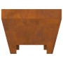 Fogata Cuadrada 50x50x30 cm de Acero Resistente al Clima de , Chimeneas - Ref: Foro24-858943, Precio: 63,11 €, Descuento: %