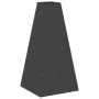 Hoguera con Almacenamiento para Troncos Negra 50x50x100 cm Acero de , Chimeneas - Ref: Foro24-858948, Precio: 130,30 €, Descu...