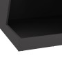 Hoguera con Almacenamiento para Troncos Negra 50x50x100 cm Acero de , Chimeneas - Ref: Foro24-858948, Precio: 130,30 €, Descu...