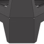 Hoguera con Chimenea Negro 50x43x52 cm Acero de , Chimeneas - Ref: Foro24-858950, Precio: 70,82 €, Descuento: %