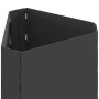 Hoguera con Chimenea Negro 50x43x52 cm Acero de , Chimeneas - Ref: Foro24-858950, Precio: 70,82 €, Descuento: %