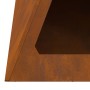 Hoguera Pirámide 50x50x51 cm Acero Resistente a la Intemperie by , Chimneys - Ref: Foro24-858953, Price: 62,82 €, Discount: %