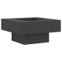 Hoguera cuadrada negra de acero 80x80x40 cm de , Chimeneas - Ref: Foro24-858956, Precio: 144,62 €, Descuento: %