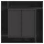 Hoguera cuadrada negra de acero 80x80x40 cm de , Chimeneas - Ref: Foro24-858956, Precio: 144,62 €, Descuento: %